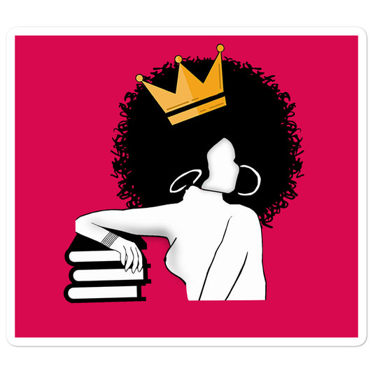 Reading Queen Bubble-free stickers