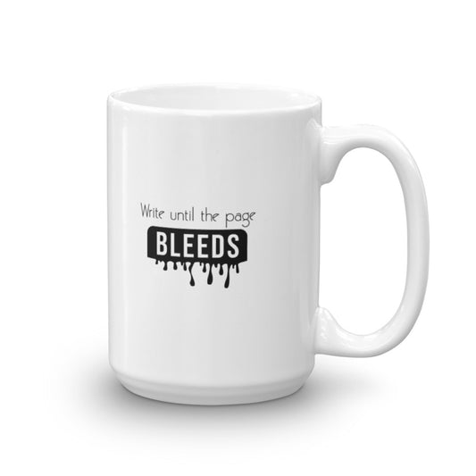 Mug - Write until the page Bleeds