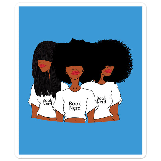 Book Nerd Squad Bubble-free stickers