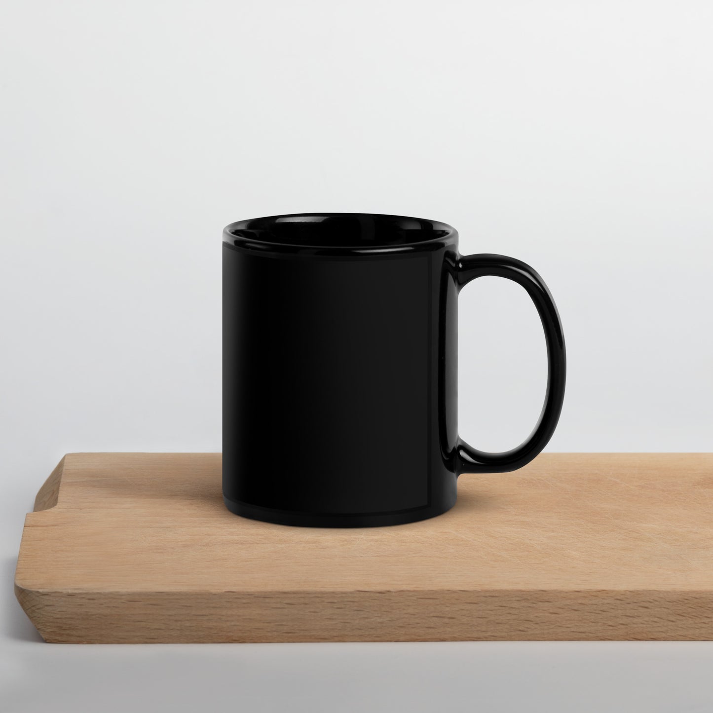 Together Against the World Black Glossy Mug
