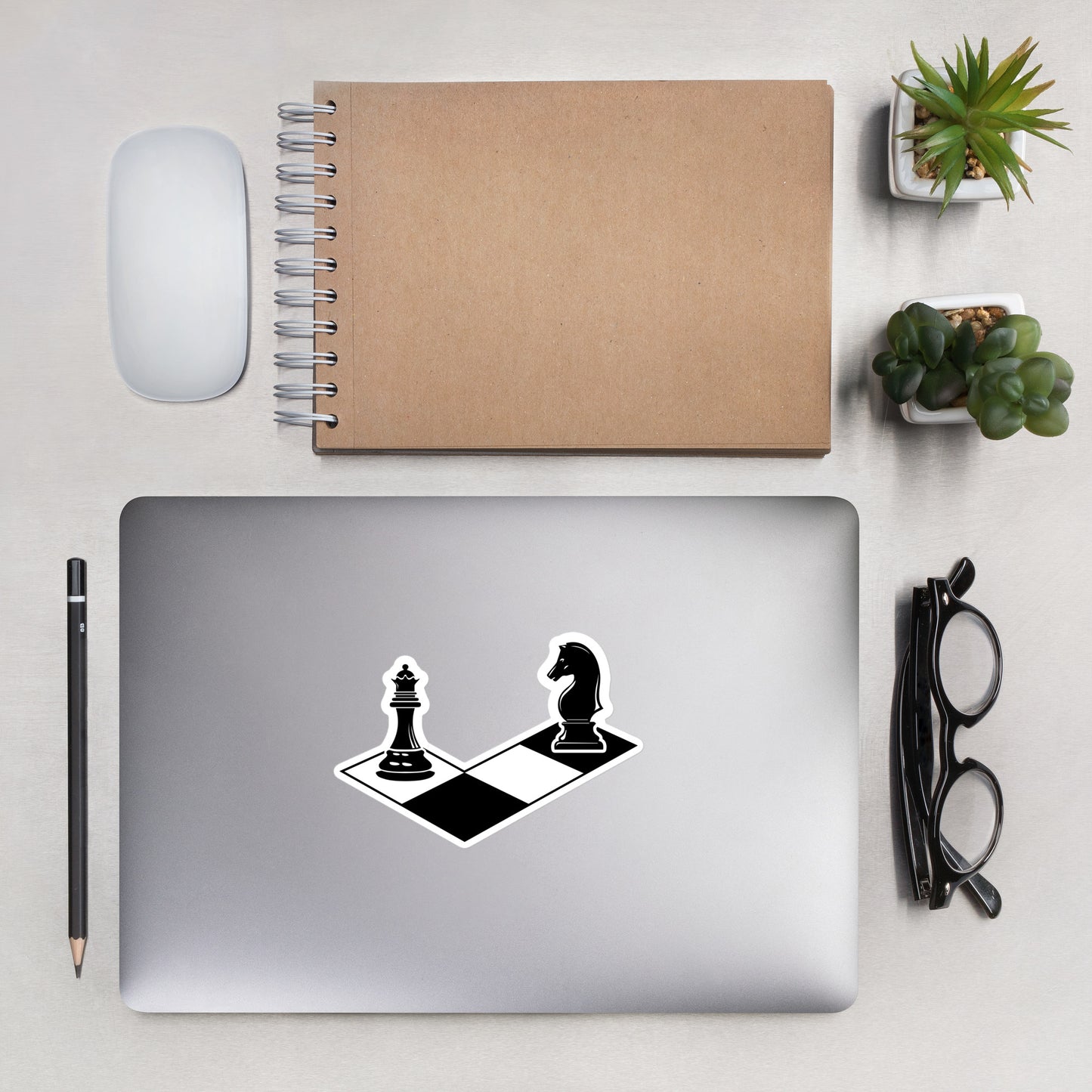 Queen & Knight Bubble-free sticker