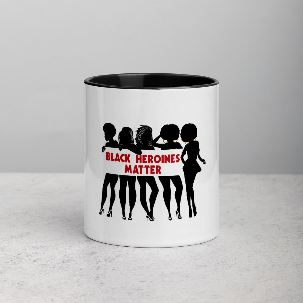 Black Heroines Matter Mug