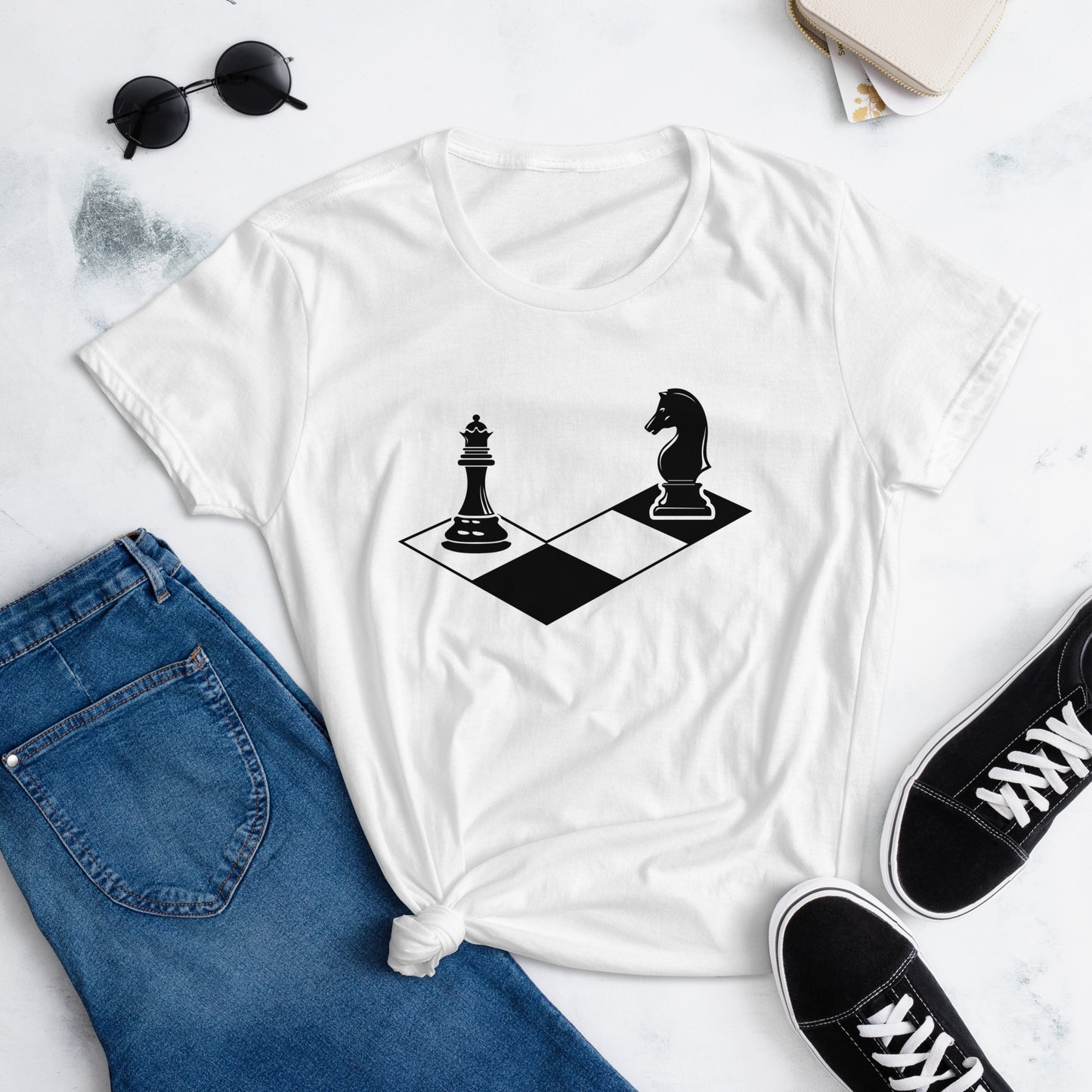 Queen & Knight T-shirt