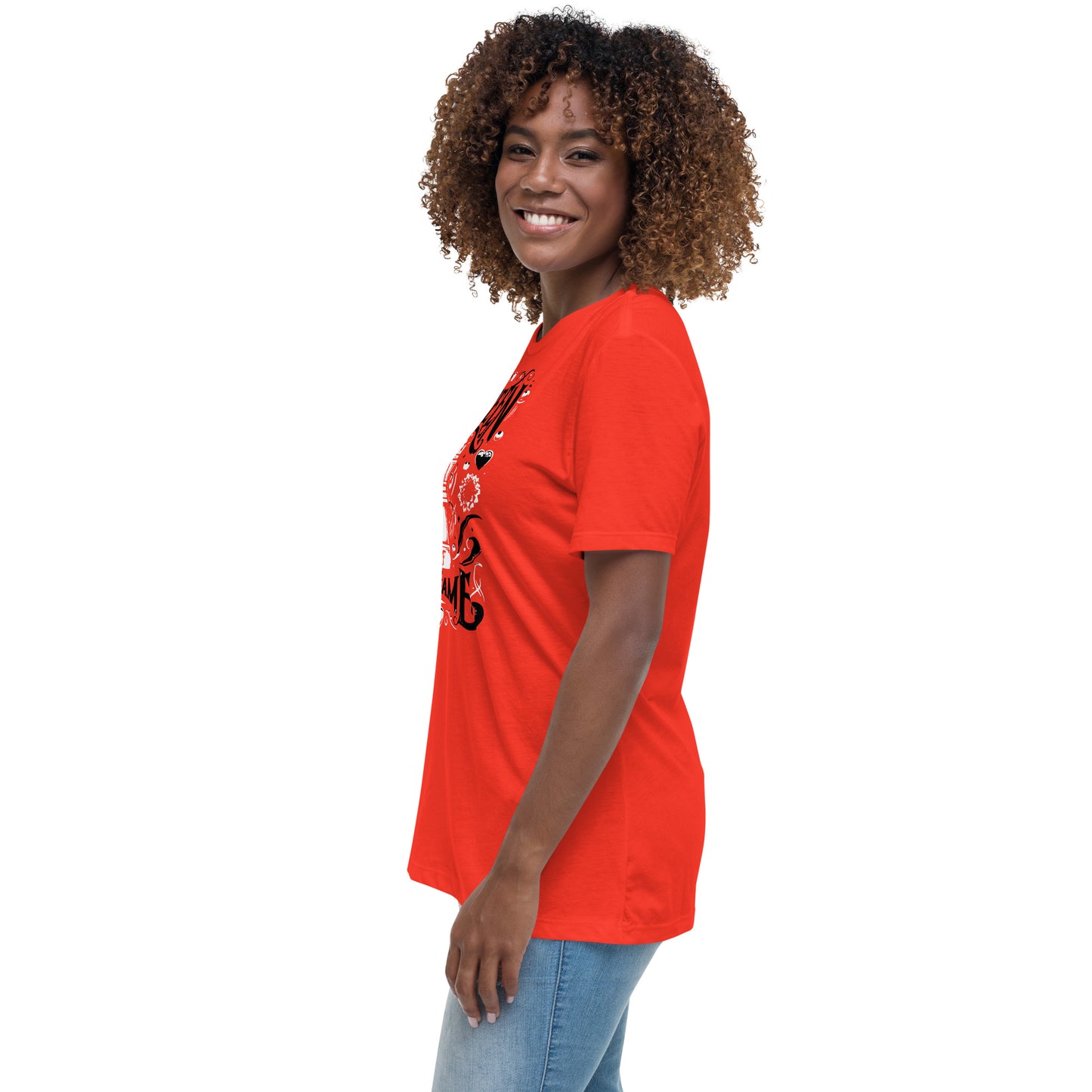 Queen of My Game Women's Relaxed T-Shirt - Red