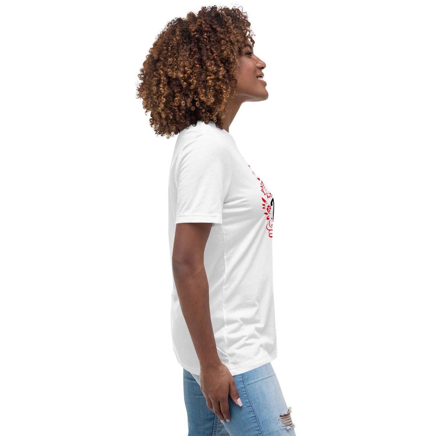 Together Against the World Women's Relaxed T-Shirt - White